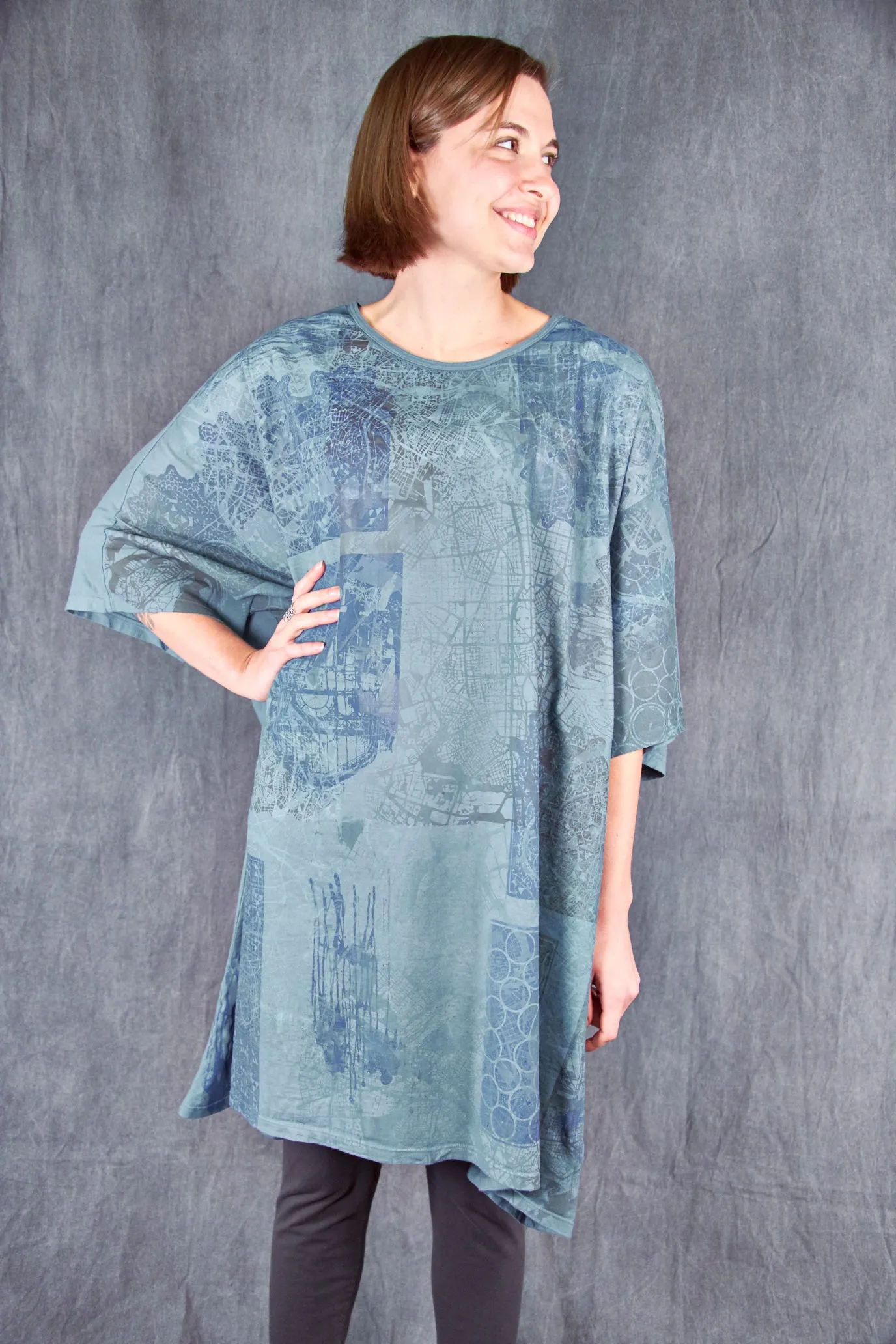 1255-2 Art Tunic-La Mer-P