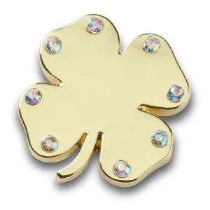 Bling Clover Jibbitz