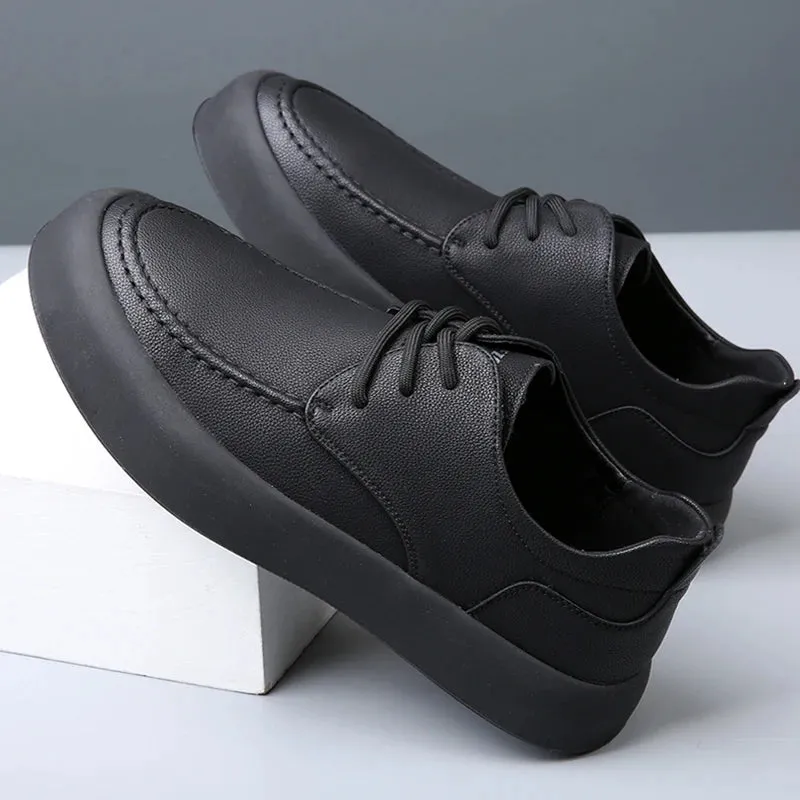 ClassicStep Herren Leder Schnürschuhe