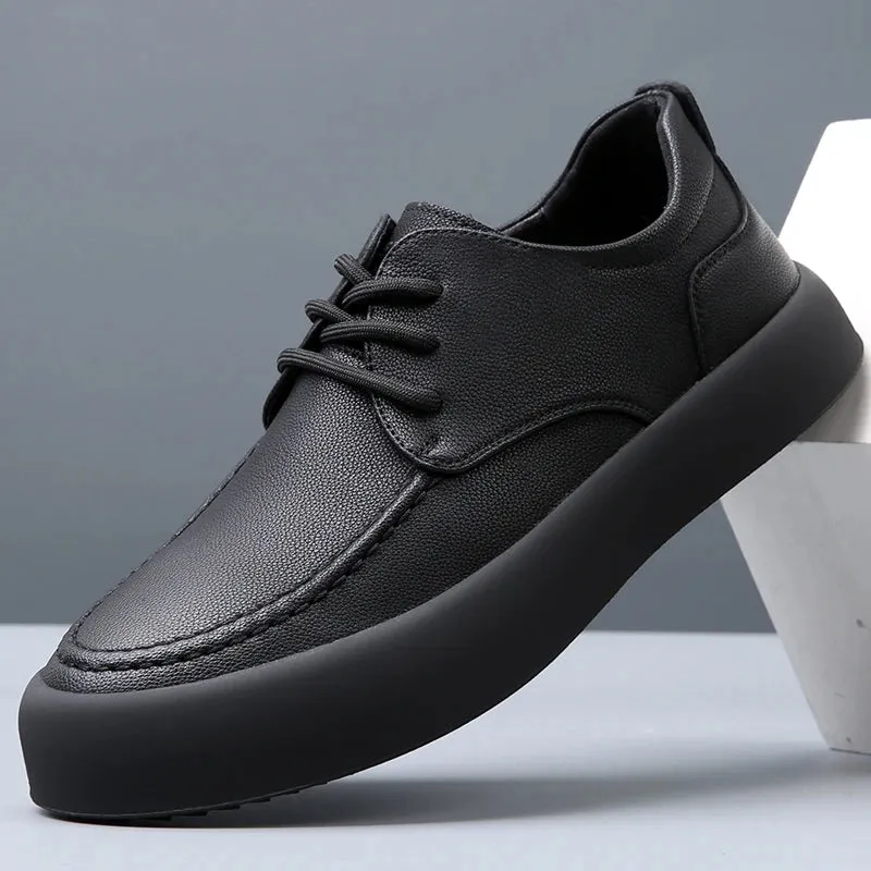 ClassicStep Herren Leder Schnürschuhe