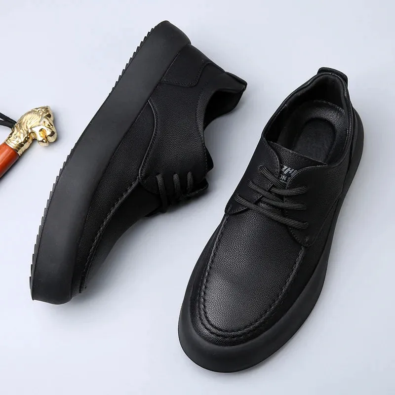 ClassicStep Herren Leder Schnürschuhe