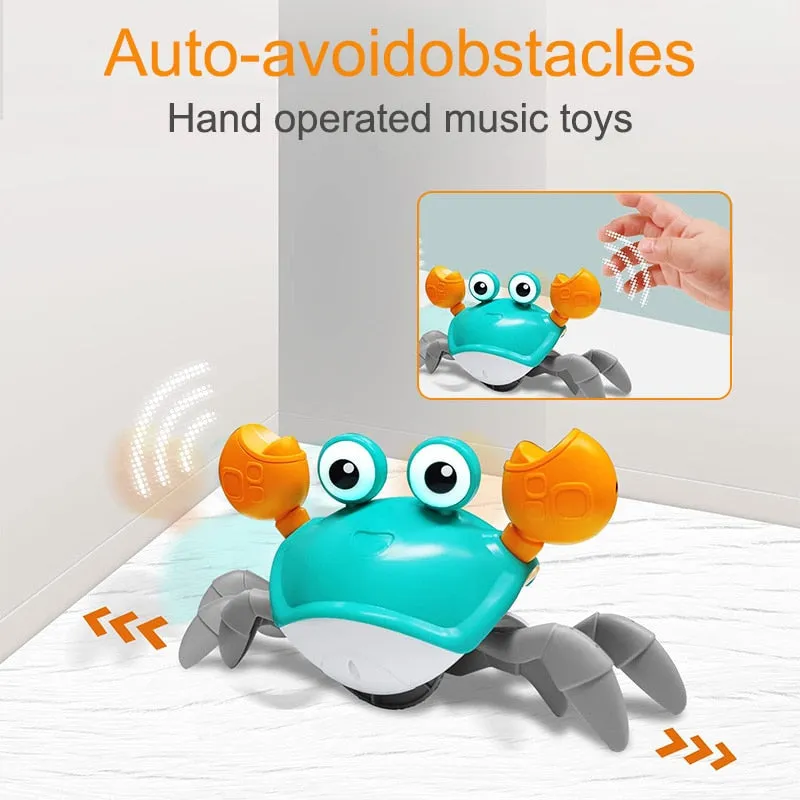 Cute Sensing Crawling Crab Baby Toys & Shoes