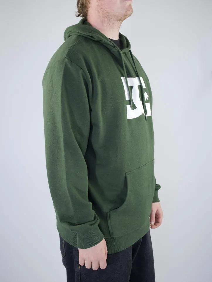 Dc Shoes Star Pull Over Hoodie - Dark Green
