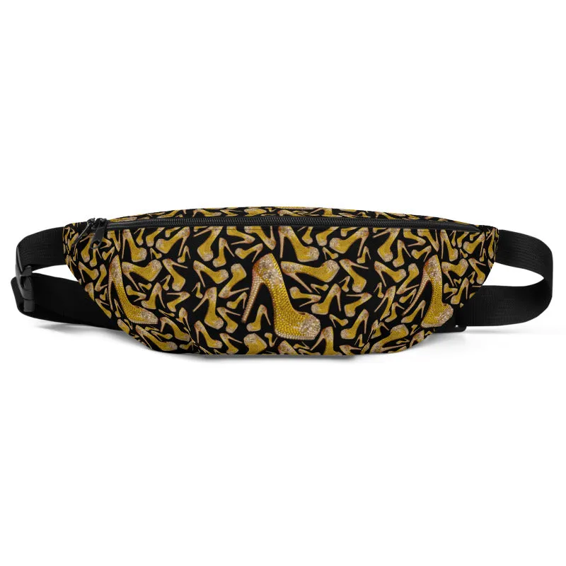 Fanny Pack 'Yellow crystals shoes'