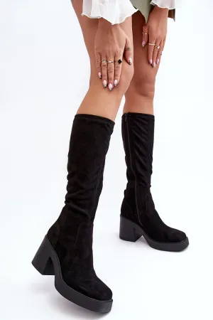 Heel boots