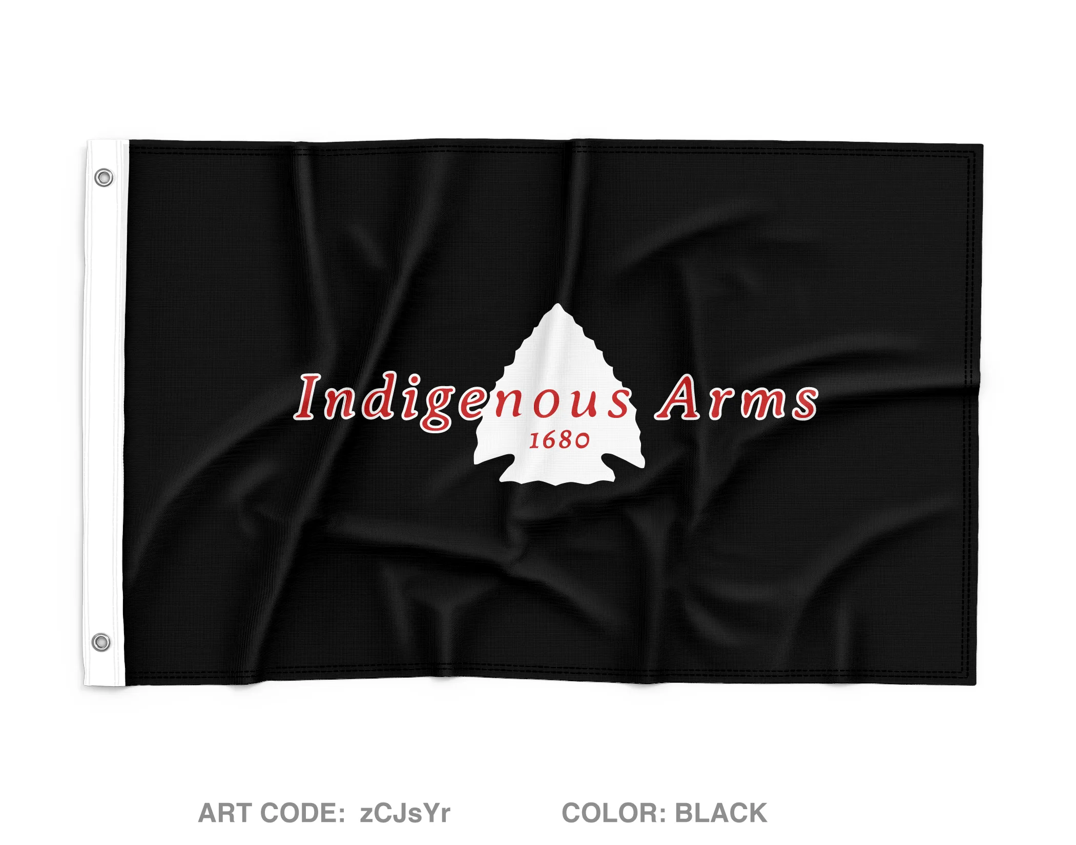 Indigenous Arms 1680 Training Wall Flag - zCJsYr