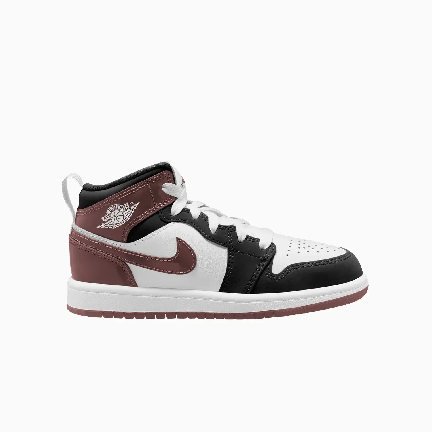 Kid's Air Jordan 1 Mid SE "Dark Pony" Pre School
