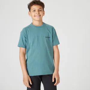 Kids' Breathable Cotton T-Shirt 500