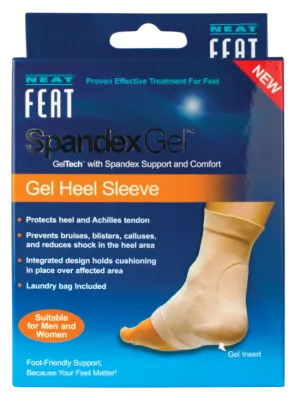 Neat Feat Spandex Heel Sleeve Large