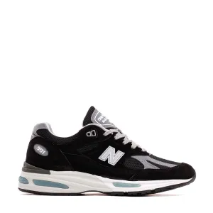 New Balance Unisex 991v2 Black Made In UK U991BK2