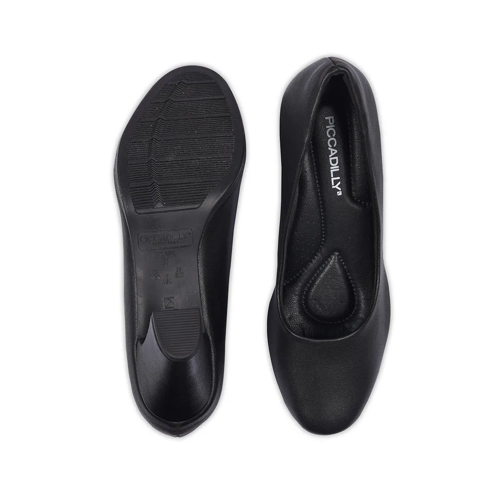 Piccadilly Crew Shoes - Black High heel