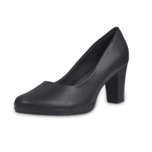 Piccadilly Crew Shoes - Black High heel