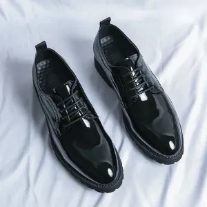 PrestigeWear Herren Derby Schuhe