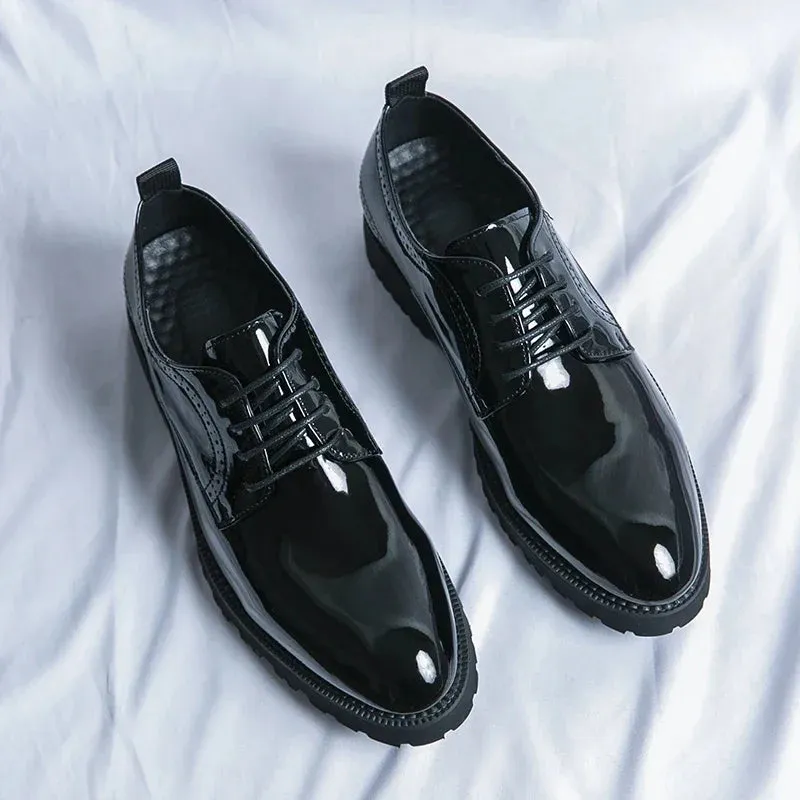 PrestigeWear Herren Derby Schuhe