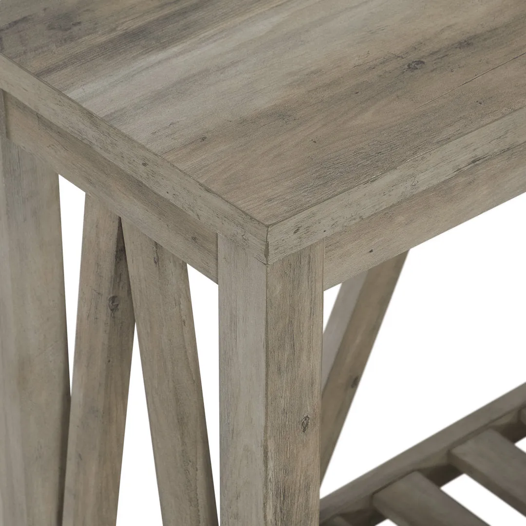 Rakira Modern Farmhouse Console Table Red Barrel Studio® Color: Gray Wash