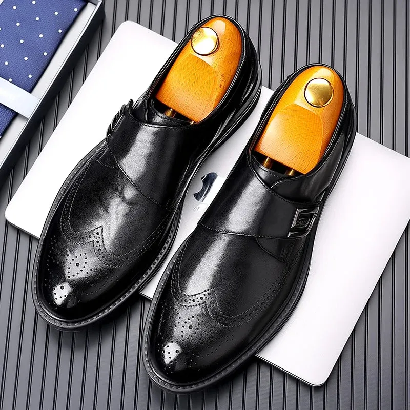 TitanCraft Business-Leder-Schuhe für Herren