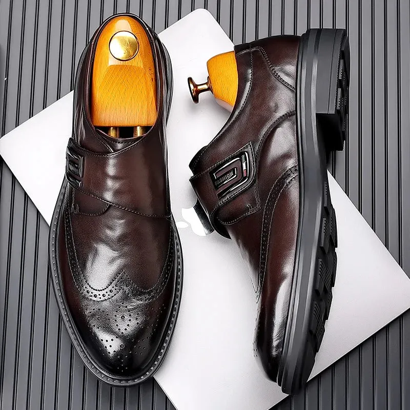 TitanCraft Business-Leder-Schuhe für Herren