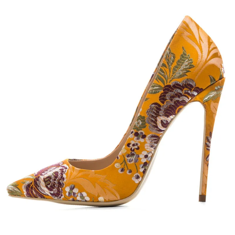 Velvet Pumps
