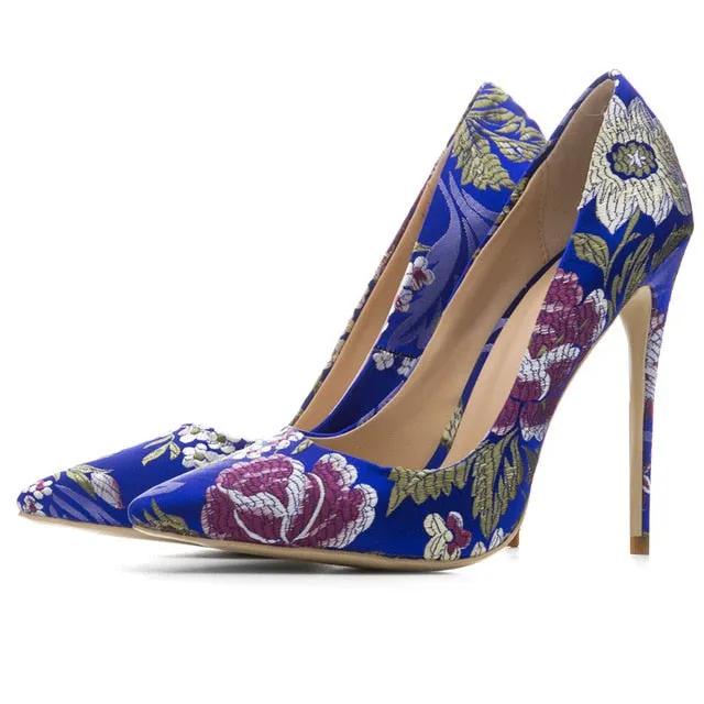 Velvet Pumps