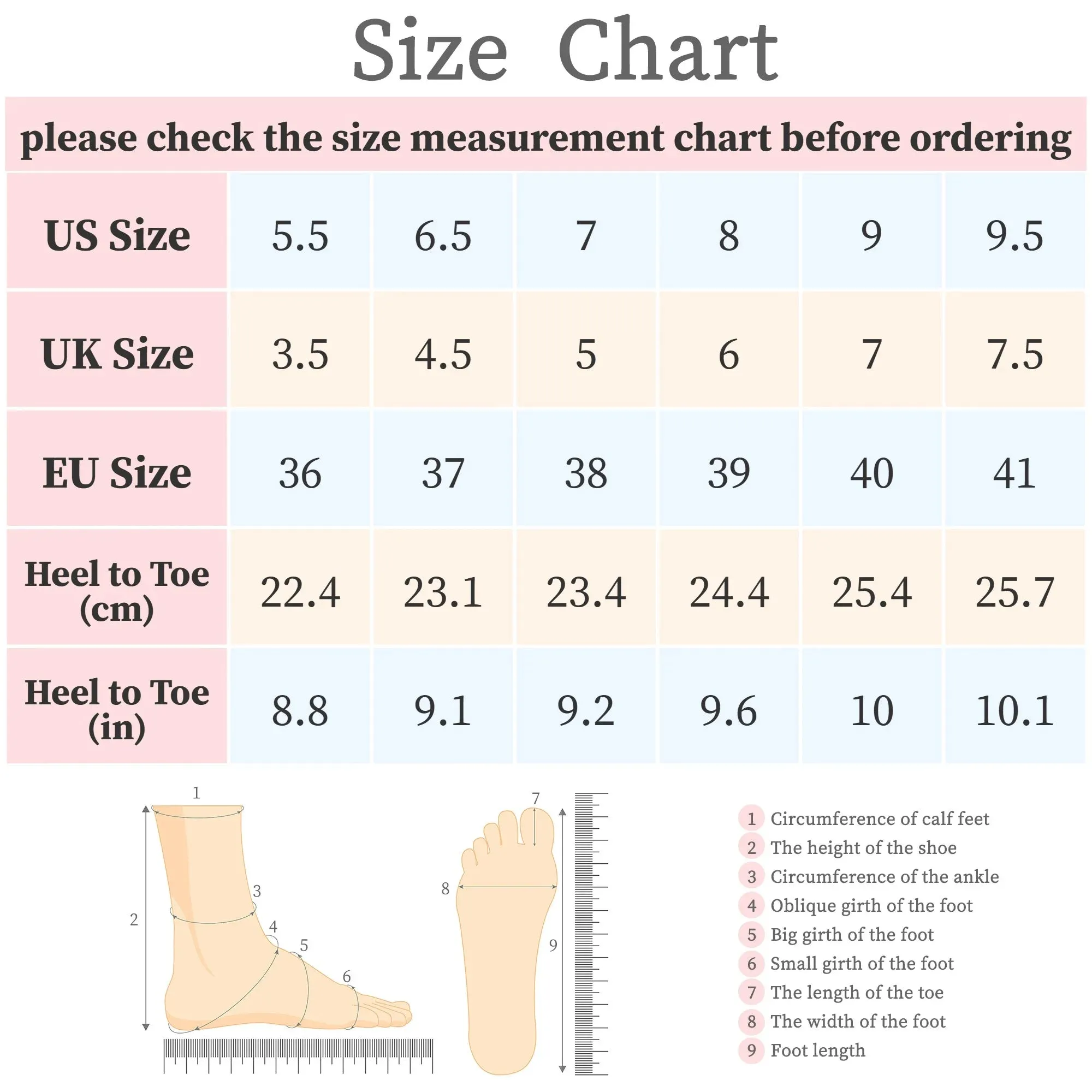 Women'S Relaxed Pointed Toe Block Heel Knee High Boots Red 5.5